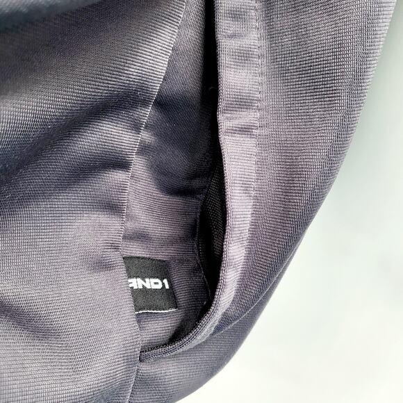 And1 Grey & Black Embroidered Full Zip Lightweight Active Jacket Men’s Sz 2X - Picture 5 of 9